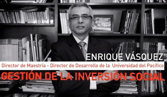 Director de la Maestría en Gestión de la Inversión Social 
