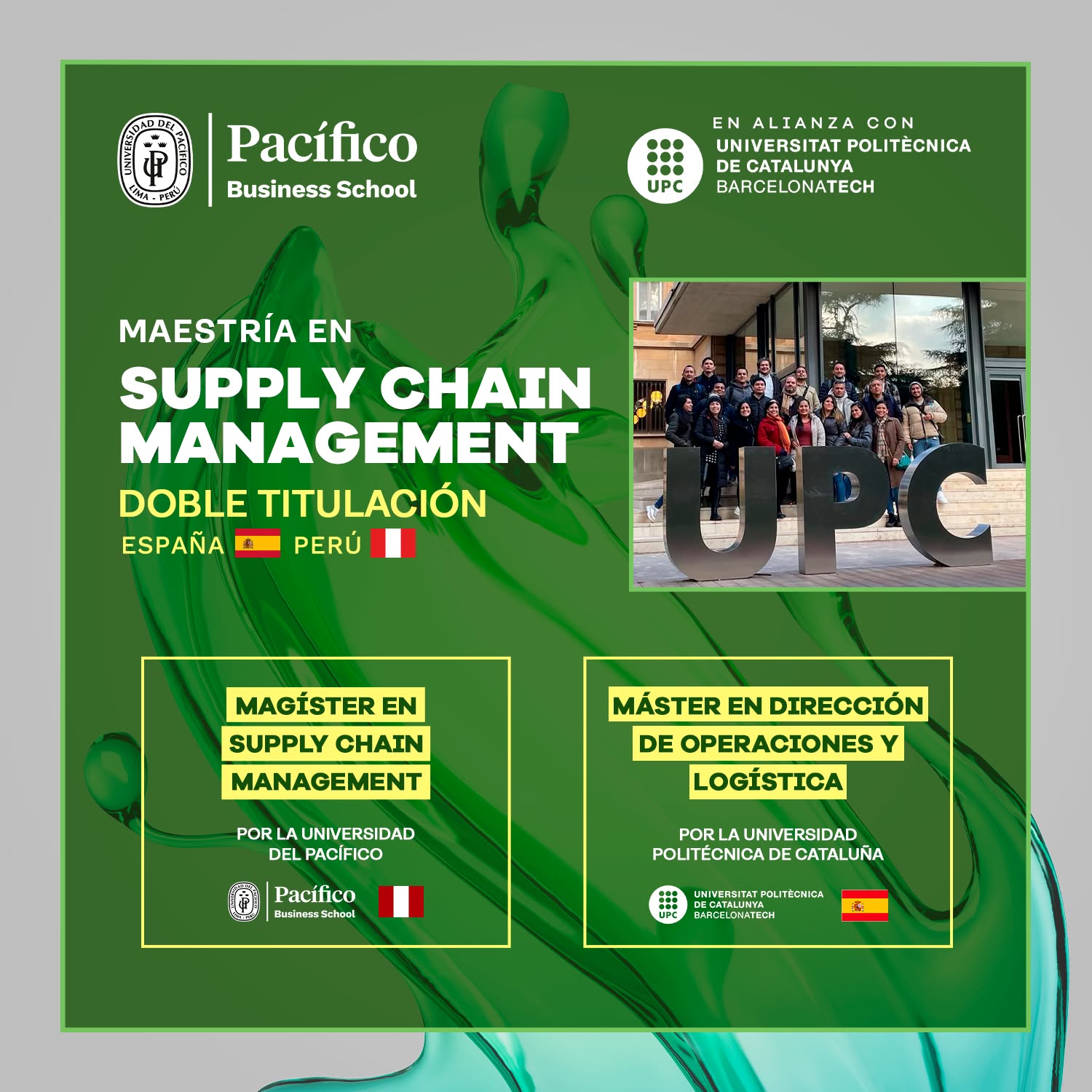 Maestría en Supply Chain Management de Pacífico Business School