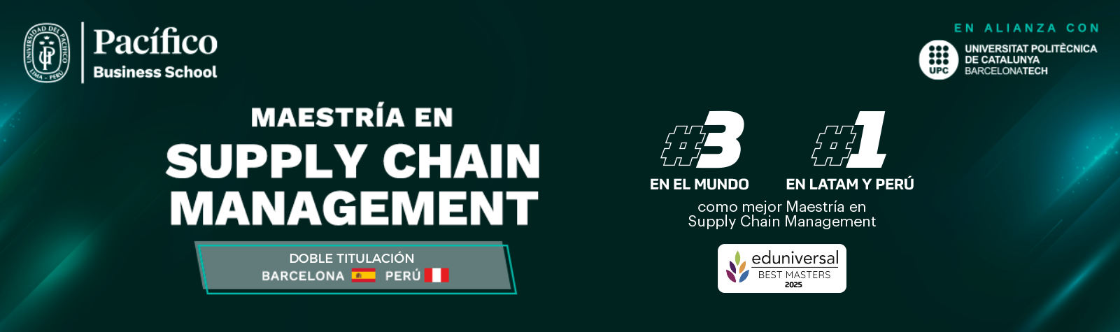 Maestría en Supply Chain Management de Pacífico Business School